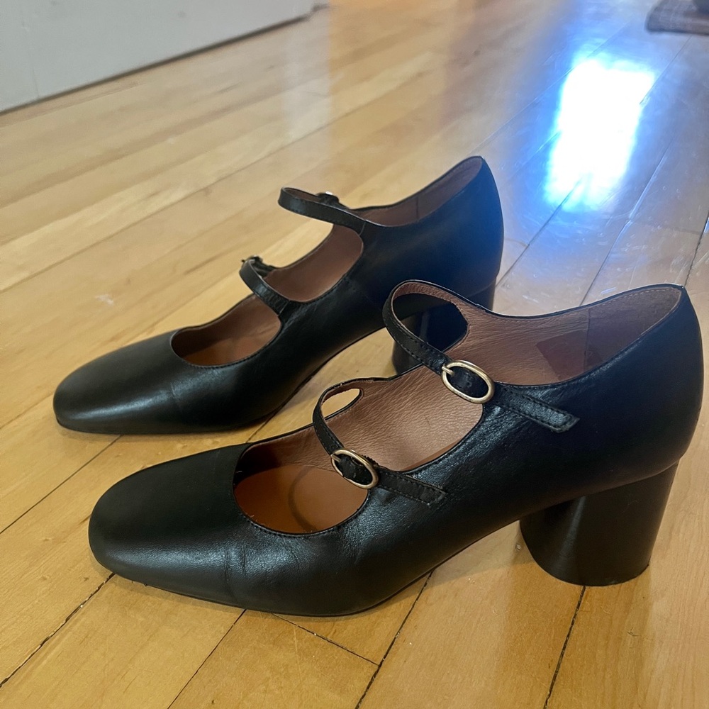 Sessun Rosemary Leather Pumps 37 - Picture 4 of 7